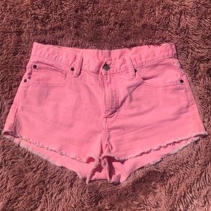 Pink Ralph Lauren Denim Shorts